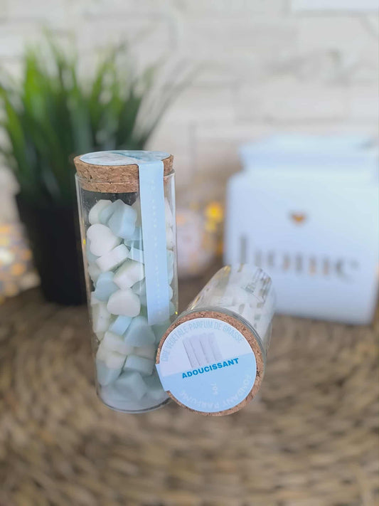 Adoucissant mini coeurs